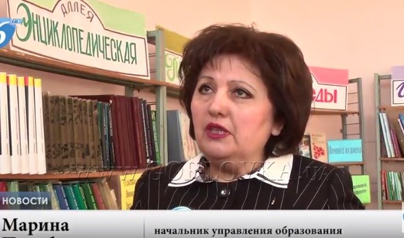 В школах Горловки изымают украинские книги для внеклассного чтения. Делает это Марина Полубан, возглавляющая образование в оккупации