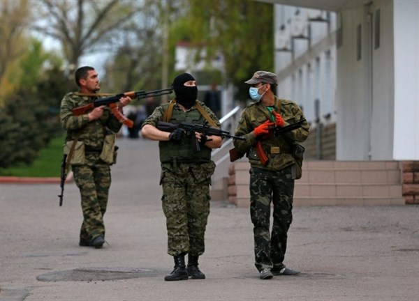 Неизвестные напали на админздание линейного отдела милиции на станции Никитовка и вынесли оттуда оружие