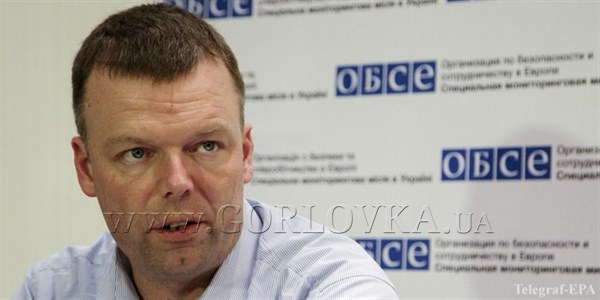 На севере Горловки могут развести стороны конфликта - Александр Хуг,  заместитель председателя СММ ОБСЕ в Украине