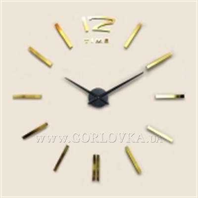 Настенные часы Design Big Gold - оригинальный аксессуар для вашего дома 