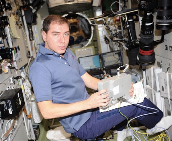 Самый известный космонавт из Горловки Александр Волков.Вот воспоминания его сына Сергея, он тоже был в космосе