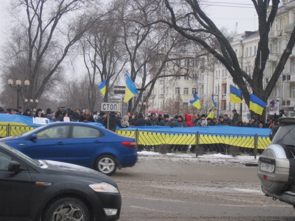 Горловские оппозиционеры испугались провокаций со стороны власти и отменили вече ко Дню Соборности Украины