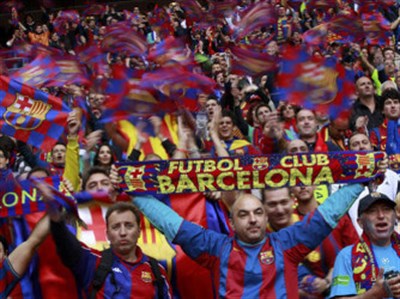 Где купить футбольную форму и атрибутику любимой команды Барселона?
