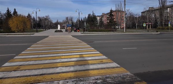 Конец ноября в Горловке: бульвар Димитрова, КСКЦ Стирол и покатушки на трамвае - блогер показала