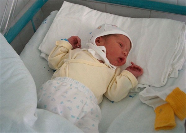 Рождаемость в Горловке: восемь детей за неделю
