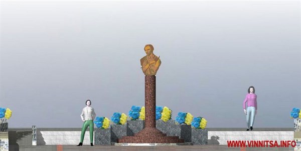 Автор памятника основателю Горловки ваяет бюст украинскому юмористу в Калиновке