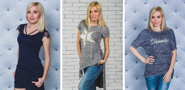 Женские футболки от производителя оптом: советы по наполнению витрины магазина