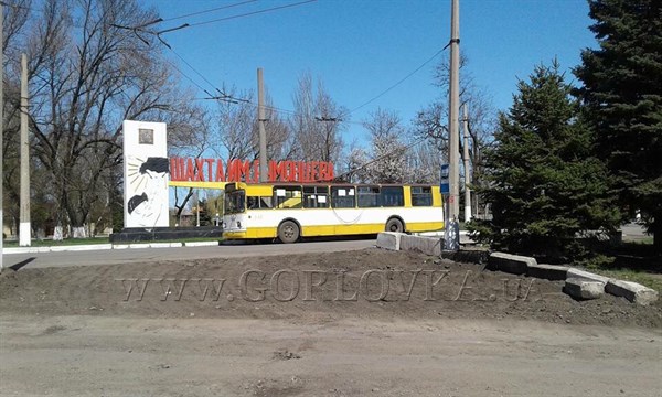 В Горловке запустили троллейсбус по маршруту "Троллейбусное депо - ДК "Ветеран"