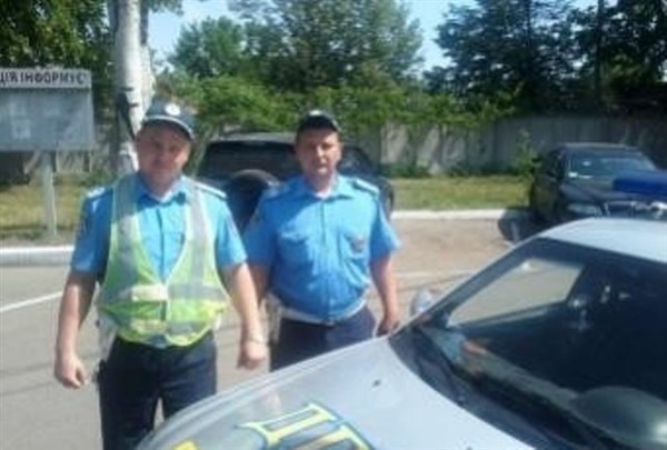 Сотрудники Горловского отдела ГАИ «по горячим следам» задержали пьяного дебошира