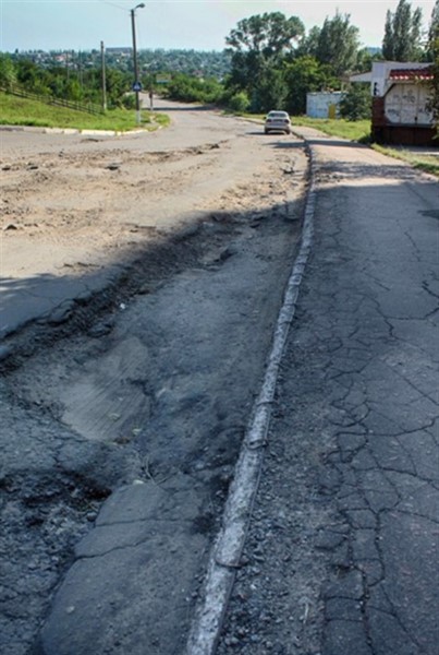 В Горловке с будущей недели будут ремонтировать дорогу