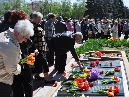 Горловка почтила память участников ликвидации аварии на Чернобыльской атомной электростанции 