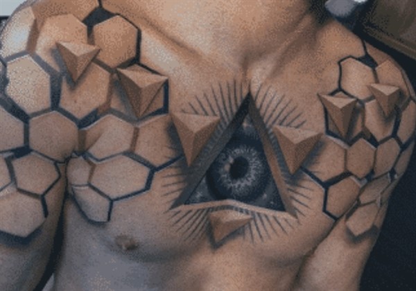 Потрясающие 3D-татуировки, от которых сложно оторвать взгляд