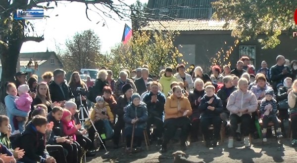 В поселке Зайцево, контролируемом "ДНР", отпраздновали 354 годовщину со дня основания