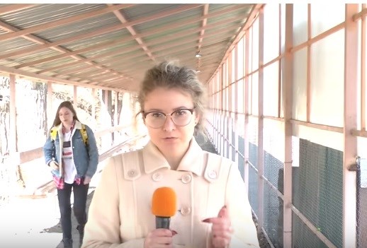 Студентка украинского ВУЗА Анастасия Градинарова стала журналисткой "6 канала" в оккупированной Горловке