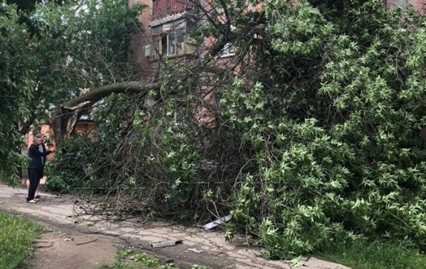 В Горловку направлены бригады со всех оккупированных городов, чтобы помочь ликвидировать последствия непогоды