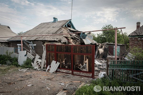 Разрушенная Горловка: глава «оккупационной администрации» утвердил перечень домов, требующих ремонта 