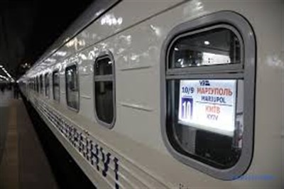 Поезд Киев-Мариуполь сократит на час время в пути с 28 марта