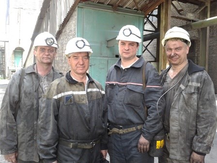 В Горловке мэр и народный депутат спустились в шахту, которая к концу лета получит новый щитовой комплекс  