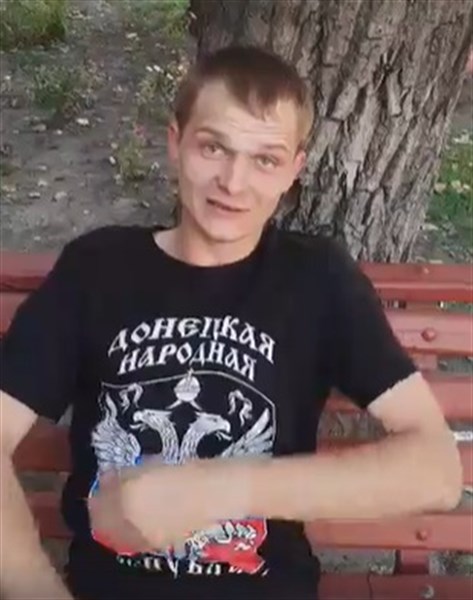 В Донецкой области задержан мужчина в провокационной футболке с символикой"ДНР"
