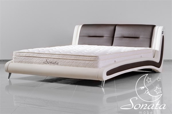 Двуспальная кровать Sonata Mobel - лучшее место для комфортного и здорового сна