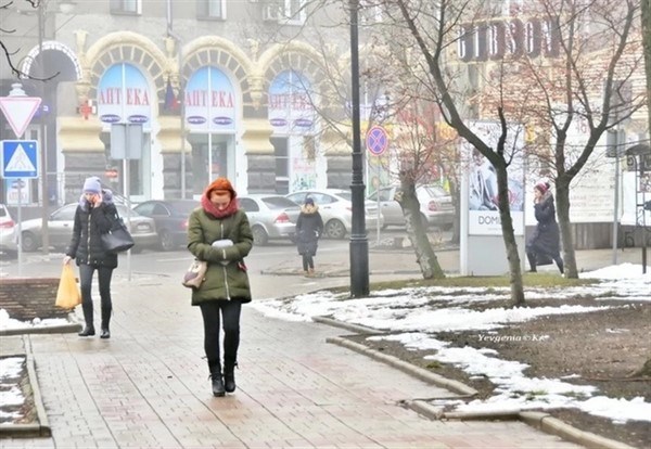 Погода в Горловке и Донецкой области на 28 декабря: гололед, мокрый снег, сильный ветер