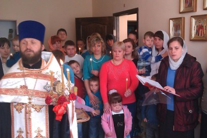 При Центре социальной реабилитации для детей-инвалидов Горловки открылась молебная комната