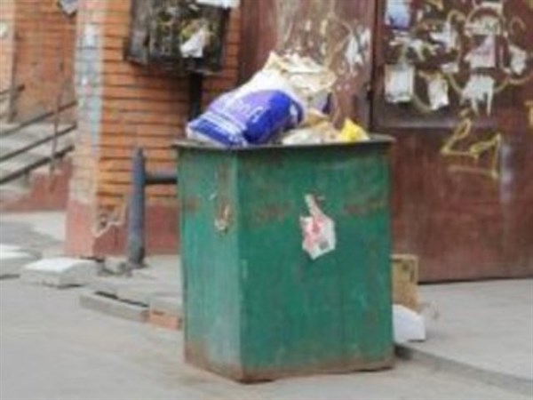 Заявление дня: горловские депутаты недовольны, что в поселках постоянно переполнены контейнеры с мусором 