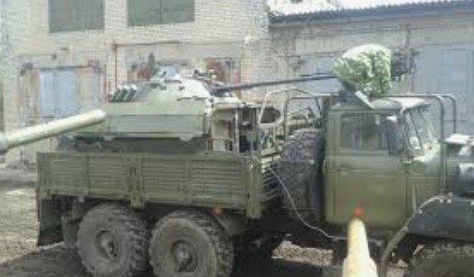 ДТП в Донецке: «Урал» с боевиками врезался в KIA