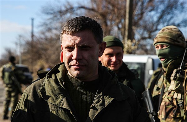 Захарченко заявил, что «ДНР надо наступать, чтобы предотвратить обстрелы Горловки»
