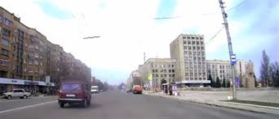 Улицы Комсомольская, Судейко, Пушкинская: житель Горловки устроил поездку на велосипеде с обзором 