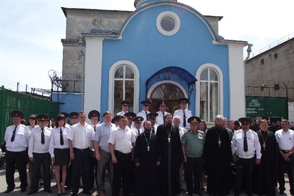 В Горловской епархии продолжают строиться тюремные храмы