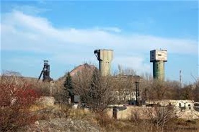 Идет обстрел шахты Гагарина в Горловке