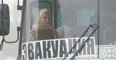 На бесплатных автобусах все еще  можно выехать из Горловки. Стартуют из Никитовки в 10 утра