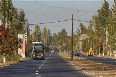 В Горловке обновили дорожную разметку по улице Интернациональная
