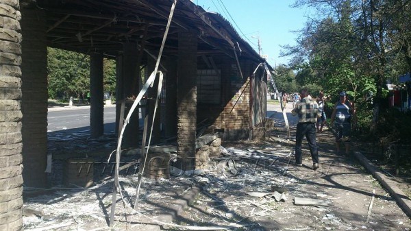Разрушения в Горловке, снятые беспилотником. ВИДЕО