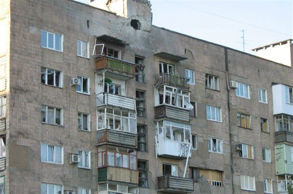 В прокуратуре считают, что боевики ДНР нанесли массированный удар из тяжелой артиллерии по жилым квартарам Горловки