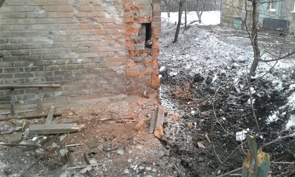 Обстрелян Никитовский район Горловки: есть повреждения строений 