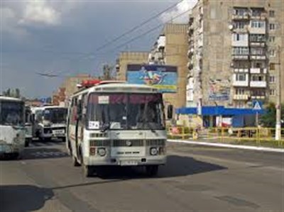В Горловке автобус  "29А Кольцевой" ездит по новому маршруту 