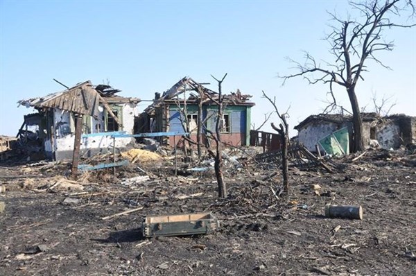 В пос. Зайцево и Гольмовском разрушено 32 дома из-за обстрелов