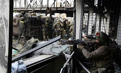 Украинские силовики отразили атаку боевиков под Горловкой