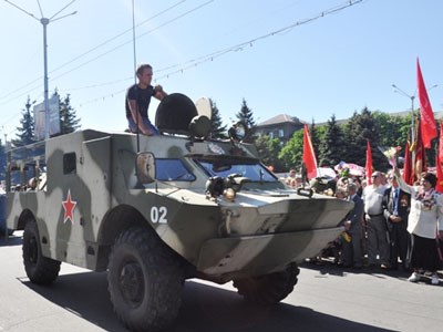 День Победы в Горловке: власти отказались на 9 мая от парада военной техники, фейерверка и концерта. Милиция не гарантирует полное обеспечение правопорядка