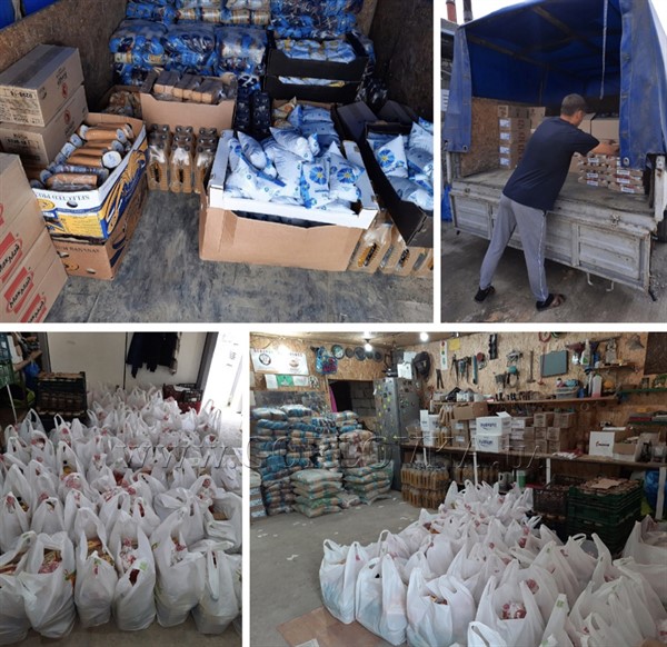 Для нуждающихся людей из Горловки волонтёры закупили 700 курей и 1400 банок тушенки