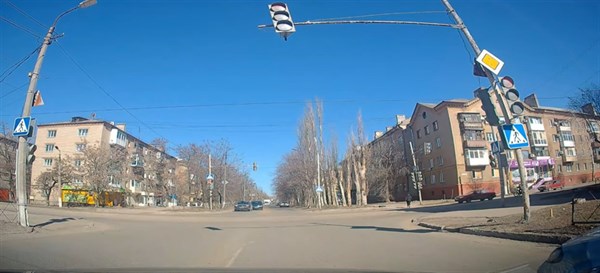 Поездка по Горловке в марте 2026 года: блогер опубликовал запись с видеорегистратора                    