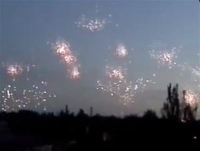 Ночью в Донецке стреляли «Грады» и гаубицы, а на рассвете начался «салют» (ВИДЕО)