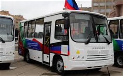 В Горловке восстановили поврежденные обстрелом автобусы