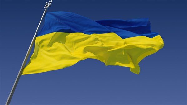 В Горловке на здании одного из поселковых советов сегодня установлен украинский флаг (ДОБАВЛЕНО ВИДЕО)