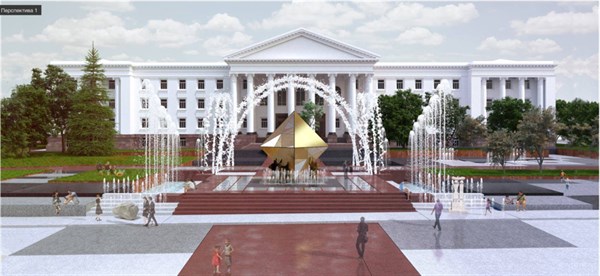 Выехавший из Горловки скульптор выиграл конкурс проектов реконструкции центральной площади Краматорска (ФОТО)