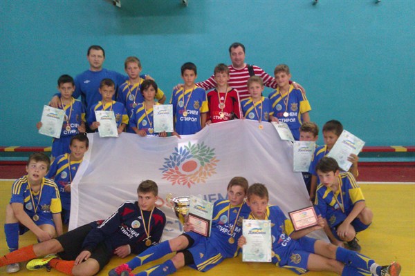Юные «стироловцы» продолжили победную серию, завоевав Кубок Украины по футболу 