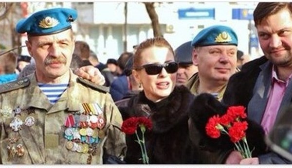 Покинувший Горловку Бес праздновал день вывода войск из Афганистана в Крыму. Вместе с двумя мэрами - самозванцами