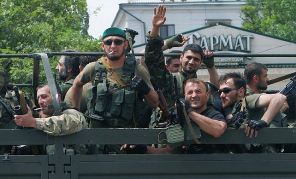 В Горловку перебросили тактическую группу из Дагестана